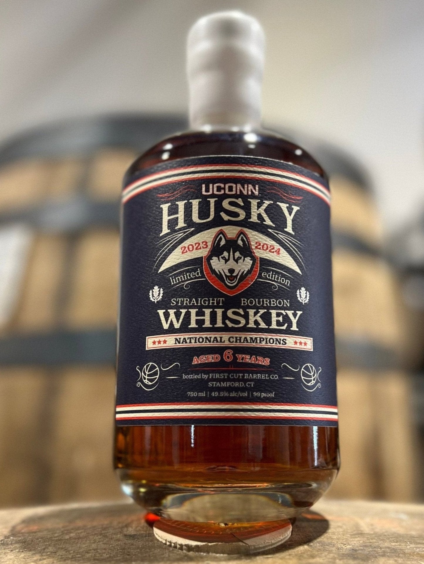 Husky Whiskey - 2024 National Champions Limited Edition Straight Bourbon Whiskey