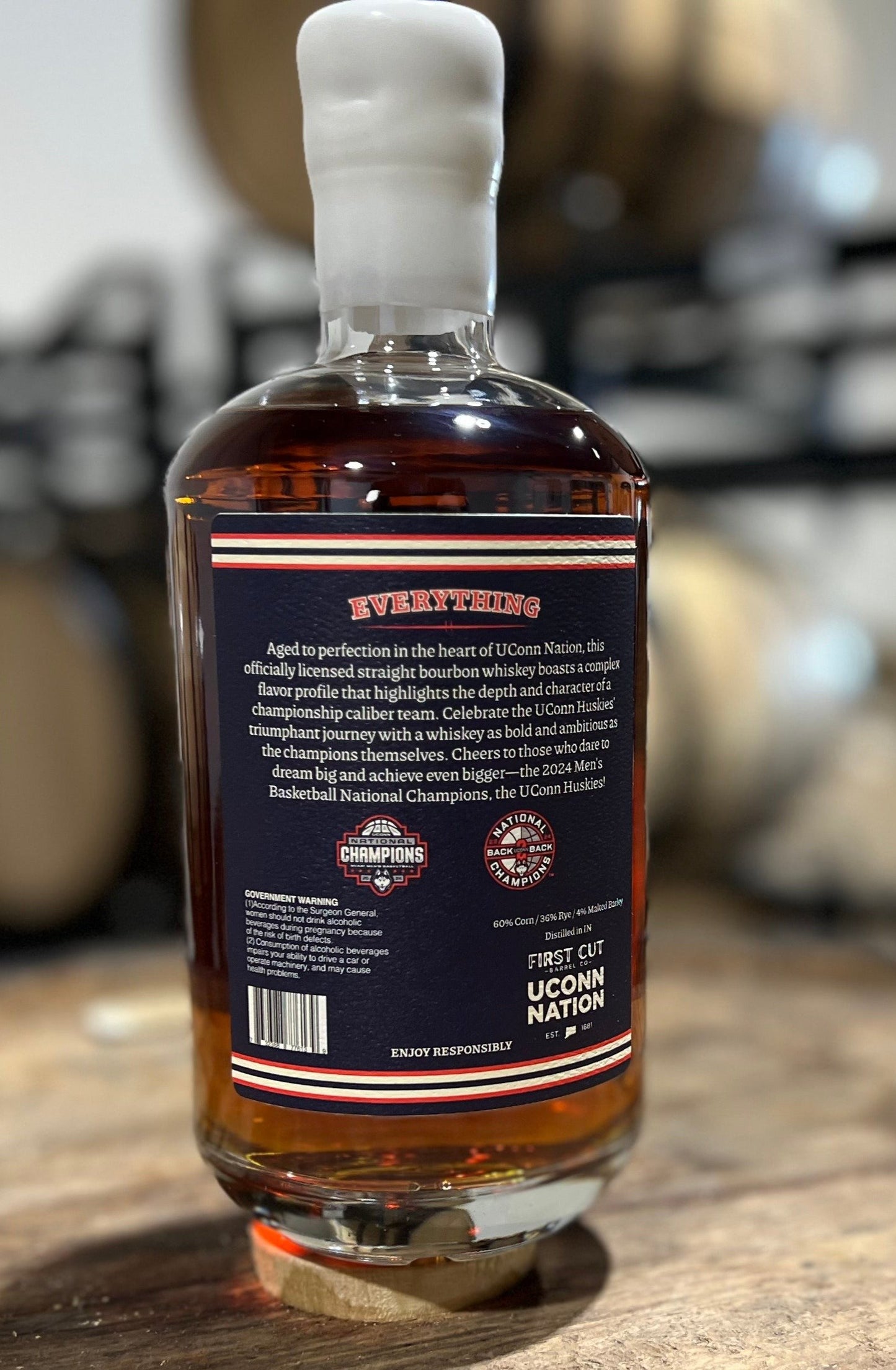 Husky Whiskey - 2024 National Champions Limited Edition Straight Bourbon Whiskey